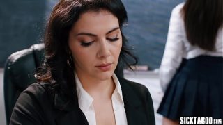 Big ass teen student Gal Ritchie fucked by big tits MILF lesbian teacher Valentina Nappi